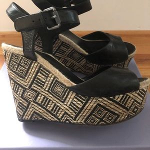 Vera Wang Wedge Sandal